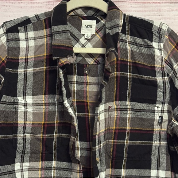 Van's Plaid Flannel Grunge Shirt - Picture 6 of 9